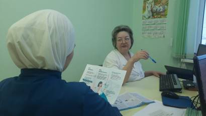 27 января 2026 года в КГП на ПХВ «Акжарская РБ» был проведен День открытых дверей в рамках Международной Недели профилактики рака шейки матки.